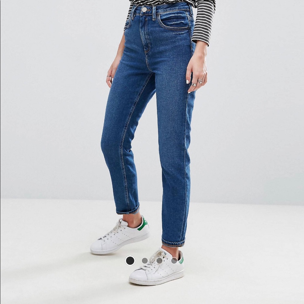 ASOS Design high rise farleigh slim mom jean